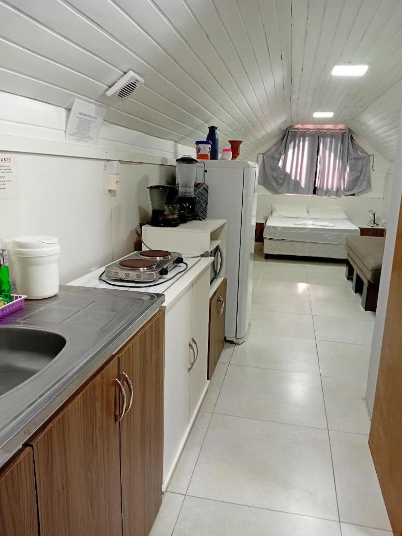 Novo Aconchego Apartment กรามาโด ภายนอก รูปภาพ